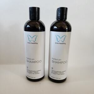 THM Trim Healthy Perfect pH Shampoo x2 Curly Girl Natural Dye Free No Parabens